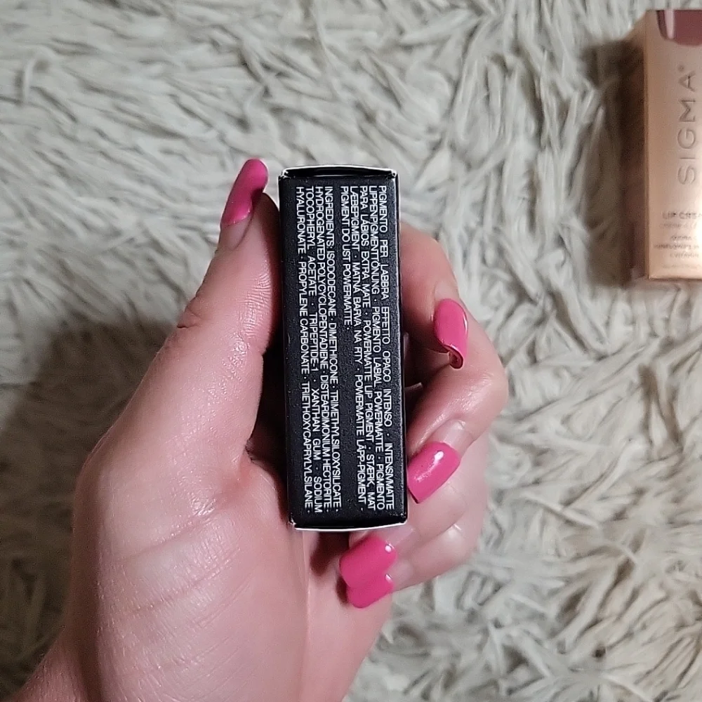 Lippy Bundle Nars Powermatte Lip Pigment Mini Starwoman Sigma Lip Cream Jojoba